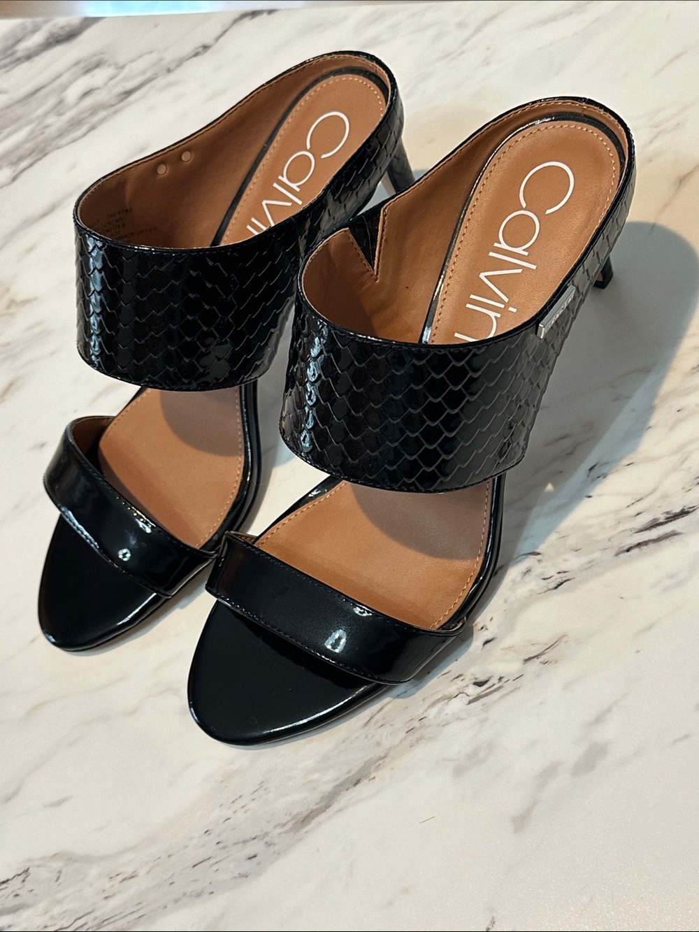 Calvin Klein Cecily Heeled Sandal